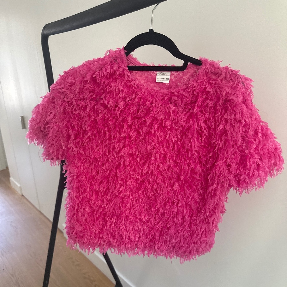 Zara Fringe Top